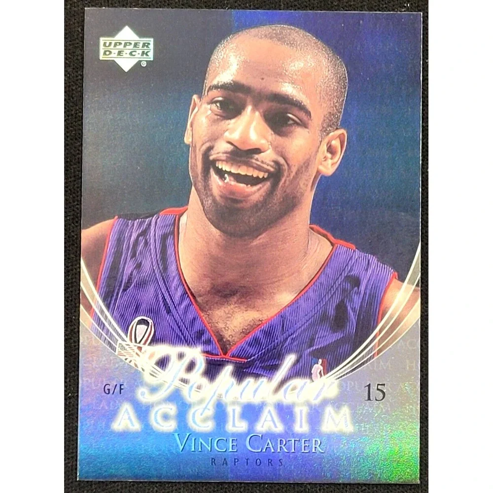 2002-03‎ UPPER DECK HONOR ROLL VINCE CARTER POPULAR ACCLAIM SP INSERT